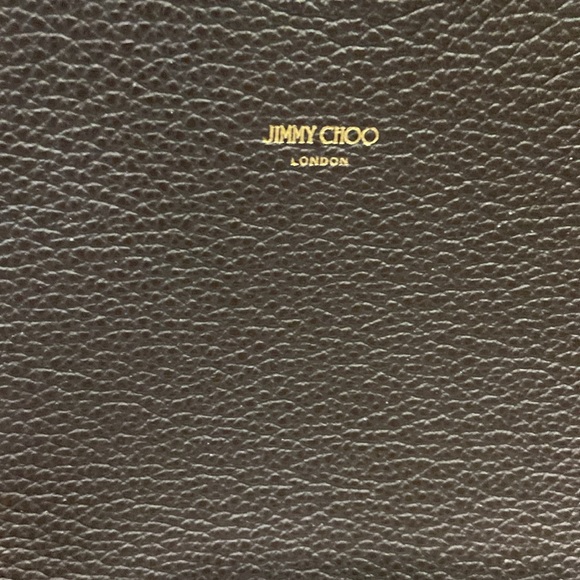 Jimmy Choo Nine2Five E/W Leather Tote + Pouch - Picture 5 of 15